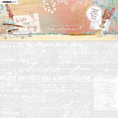 StudioLight Write Your Story Nr.203 Spezialpapiere - Vellum Sheets Letter